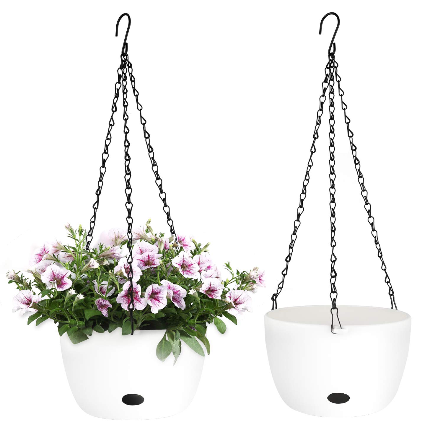 Amazon | T4U 20cm 植木鉢 ハンギングバスケット 吊り鉢